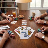 Michigan-förmige Wellen Spielkarten