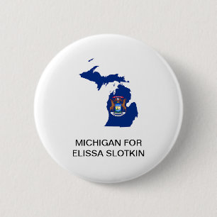 MICHIGAN für Elissa Slotkin Senatsschaltfläche Button