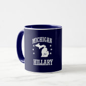 MICHIGAN FÜR HILLARY TASSE (Vorderseite Links)