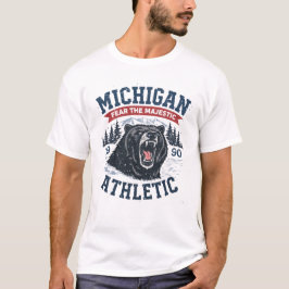 Michigan fürchtet den majestätischen Bären T-Shirt