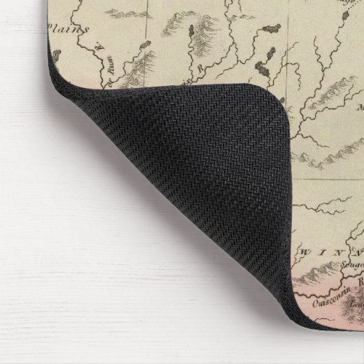 Michigan-Gebiet Mousepad (Ecke)