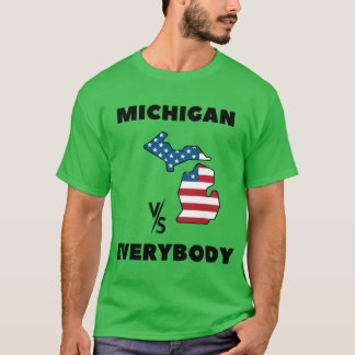 Michigan gegen jeden T-Shirt