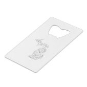 Michigan Geldbeutel Flaschenöffner (Vorderseite Schrägansicht)