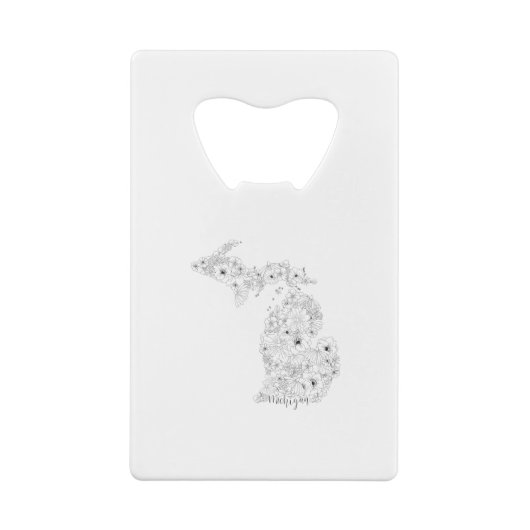 Michigan Geldbeutel Flaschenöffner (Rückseite)