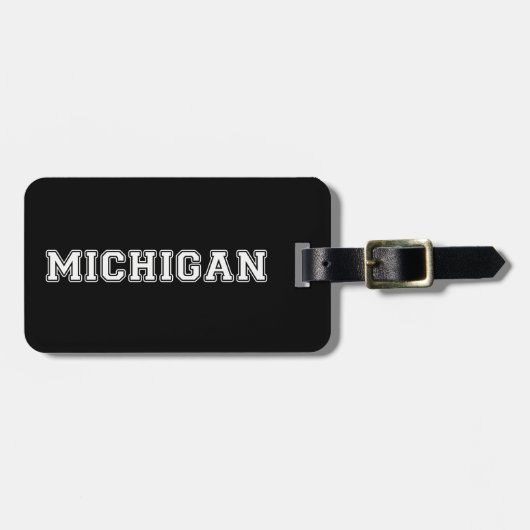 Michigan Gepäckanhänger (Vorderseite horizontal)