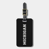 Michigan Gepäckanhänger (Vorderseite vertikal)