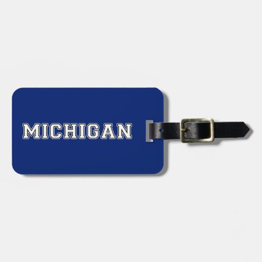 Michigan Gepäckanhänger (Vorderseite horizontal)