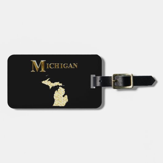 MICHIGAN GEPÄCKANHÄNGER (Vorderseite horizontal)