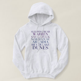 Michigan Great Lakes Sand Dunes Hoodies