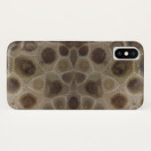Michigan Great Lakes Staat Petoskey Stone Case-Mate iPhone Hülle (Rückseite (Horizontal))