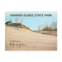 Michigan Gruß von Warren Dunes Staat Park
