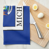Michigan Handtuch (Viertel Falte)