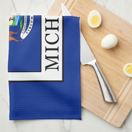 Michigan Handtuch (Viertel Falte)