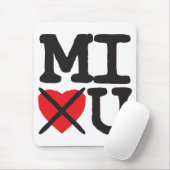 Michigan hasst Sie Mousepad (Mit Mouse)