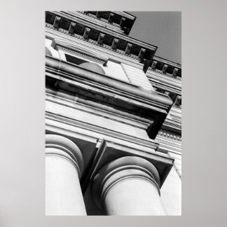 Michigan Hauptstadt Gebäude Poster