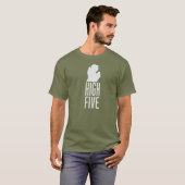 Michigan - hohe fünf T-Shirt (Vorne ganz)