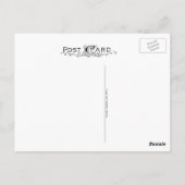 Michigan Homestead Old Fashioned Postkarte (Rückseite)