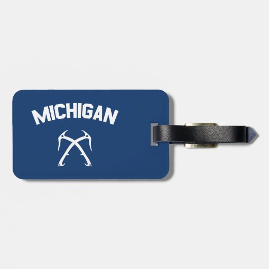 Michigan Ice Gepäckanhänger (Rückseite horizontal)