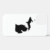 Michigan in Schwarz und Weiß Case-Mate iPhone Hülle (Rückseite (Horizontal))