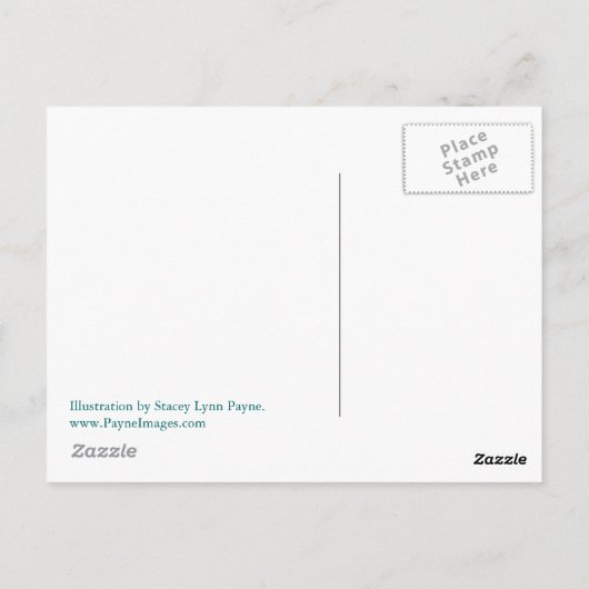 Michigan Interstate Map Postcard Postkarte (Rückseite)