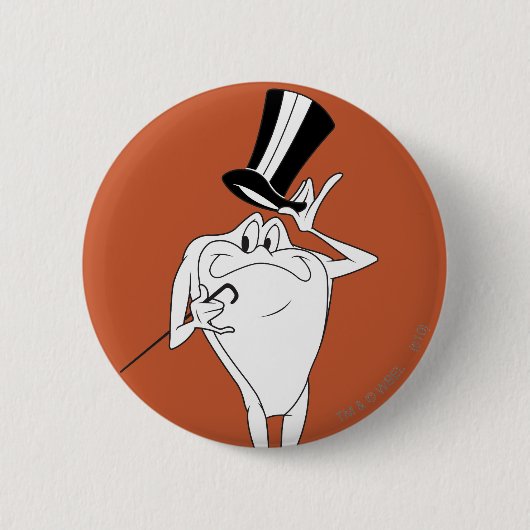 Michigan J. Frog Happy Button (Vorderseite)