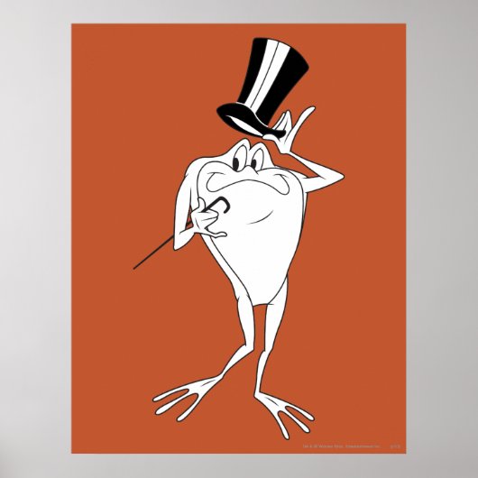 Michigan J. Frog Happy Poster (Vorne)