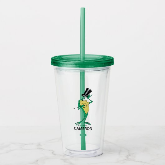 Michigan J. Frog in Farbe Acryltrinkbecher (Vorderseite)