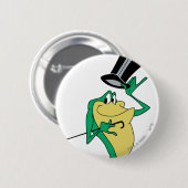 Michigan J. Frog in Farbe Button (Vorne & Hinten)