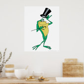 Michigan J. Frog in Farbe Poster (Küche)
