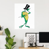 Michigan J. Frog in Farbe Poster (Heimbüro)