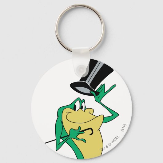 Michigan J. Frog in Farbe Schlüsselanhänger (Vorderseite)