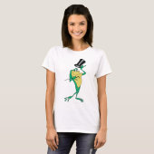 Michigan J. Frog in Farbe T-Shirt (Vorne ganz)
