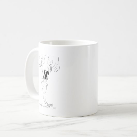 Michigan J. Frog mit Hilfe Kaffeetasse (Vorderseite Links)