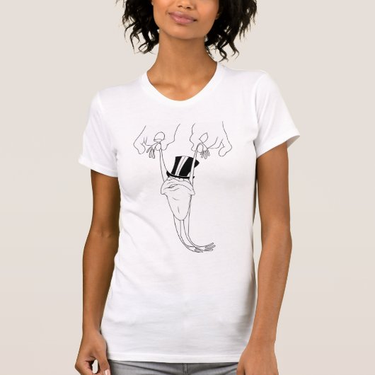 Michigan J. Frog mit Hilfe T-Shirt (Vorderseite)