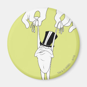 Michigan J. Frog with Help Magnet