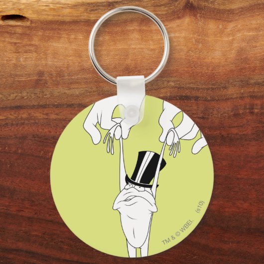 Michigan J. Frog with Help Schlüsselanhänger (Vorderseite)