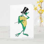 Michigan J. Frosch in Farbe Karte (Gelbe Blume)