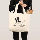 Michigan J. Froschkühle Jumbo Stoffbeutel (Vorderseite (Produkt))