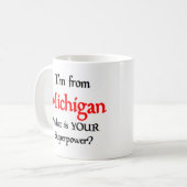 Michigan-Kaffeetasse Kaffeetasse (Vorderseite Links)