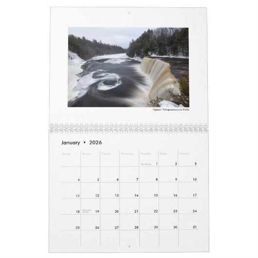 Michigan Kalender (Jan 2026)