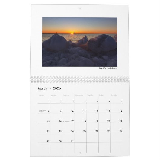 MICHIGAN-Kalender Kalender (Mär 2026)