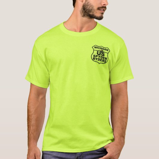 Michigan Kapitel - Logo-Pocket-Trans T-Shirt (Vorderseite)