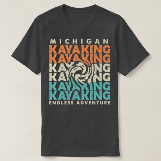 michigan kayak adventure1 T-Shirt (Design vorne)