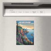 Michigan Keweenaw Halbinsel Magnet (In Situ (Geschirrspüler))