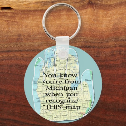 Michigan Key Chains Schlüsselanhänger (Vorderseite)