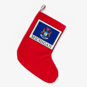 Michigan Kleiner Weihnachtsstrumpf (Vorderansicht (hängend))