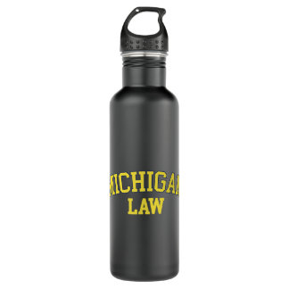 Michigan Law, Michigan Bar Graduate Gift Lawyer Co Edelstahlflasche