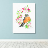 Michigan Leinwanddruck (Insitu (Holzboden))