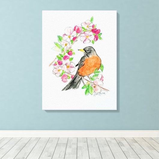 Michigan Leinwanddruck (Insitu (Holzboden))