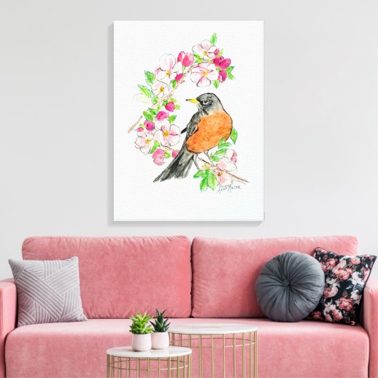 Michigan Leinwanddruck (Insitu (Wohnzimmer))